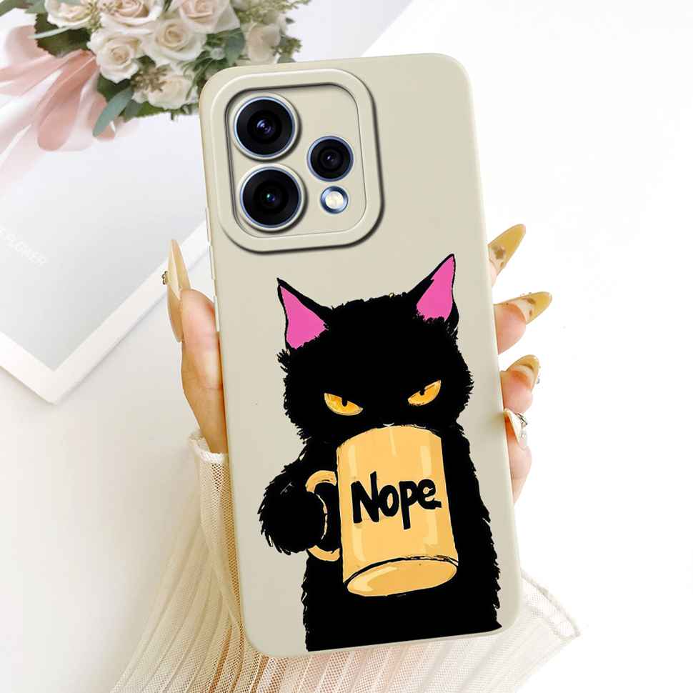 For Oppo Reno15 5G Case CPH2825 Stylish Simple Design Silicone Back Cover For Oppo Reno 15C Reno15c 5G Phone Cases Bumper