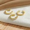 New Fashion Delicate Zircon Cute Clip Earrings Buckle Cuff No Piercings Fake Cartilage  for Women Jewelry Gifts