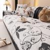 Nordic Short Plush Sofa Cushion Cover Winter Warm Anti-Slip L-Shaped Sofa Cover Couch Towel Protector Home Housses De Canapés