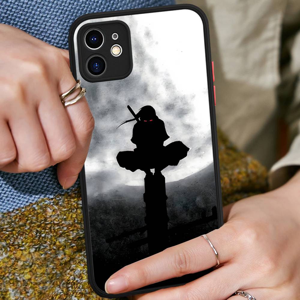 Hot Anime N-Narutos Phone Case For IPhone 16 15 14 11 12 13 Pro Max Plus 12 XS Max Back Cover Matte Case
