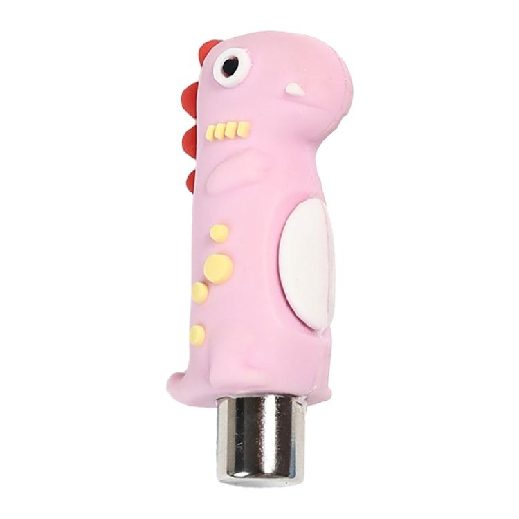

Creative Dinosaur Magnetic Nail Design Tool With Soft Grip Handle Efficient Cats Eye Effect Generator Nail Art Magnets рожевий