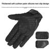 Motorcycle Gloves Rider Locomotive Non-slip All-finger Gloves Racing Off-road Riding Touchscreen Windproof Drop-resistant Gloves