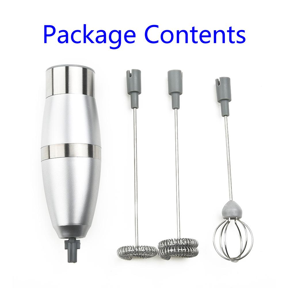 Zestaw spieniacza do mleka Mieszadło do jajek Akumulatorowy 19000 obr./min Ręczny