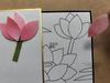 Takaraku Chirimen Crafts Flower Lotus Wall Handmade Kit Offering, Hanging,
