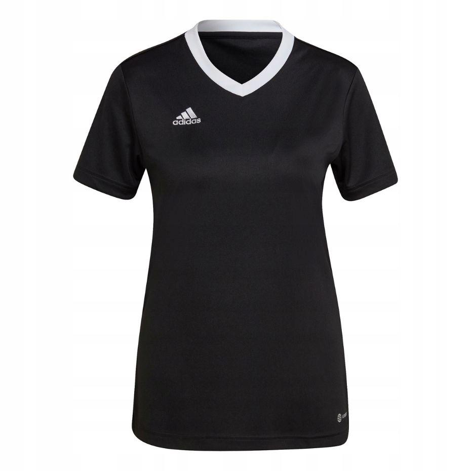 Y7254 ADIDAS ENTRADA 22 JSY WOMEN'S T-SHIRT BLACK H57572 r XS