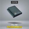 HAMMONDS FLYCATCHER Genuine Leather Wallets for Men, Sea Green