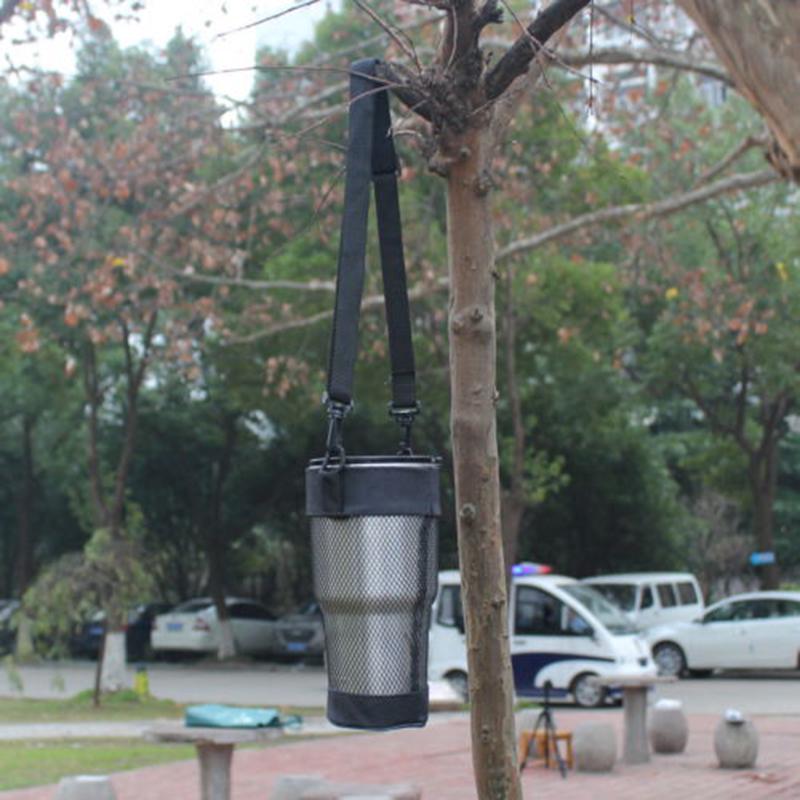 Holder Holder Bag Bag Cup Carry Bag Protect Water Bottle 30oz Activities Black Tumbler Carry Cup Insulated Cover