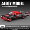 Simulation 1/32 1961 Cadillacs Series 62 Convertible Alloy Car Model Sound Light Children Metal Toy Vehicle Miniature Voiture