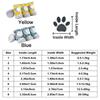 4 Stück/Set Mode Atmungsaktive Knopf Hundeschuhe Reflektierend Rutschfest Hunde Mesh Schuhe Weiche Sohle Bequemes Hundeschuhwerk Outdoor
