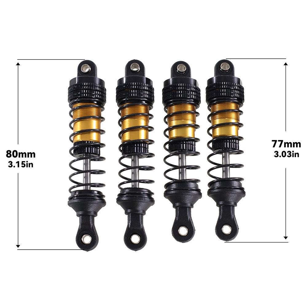 

Meijiaxin 1/14 14210 14209 радіокерована машина гідравлічна передня та задня підвіска 77 мм 80 мм