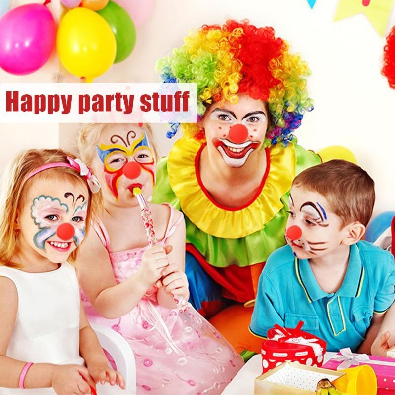 Wholesale Red Clown Nose Circus Foam Sponge Ball Cosplay Costume Props Funny Performance Party Halloween Decoration Supplies