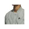 New Adidas Down Jackets Unisex Green Gray IW0776