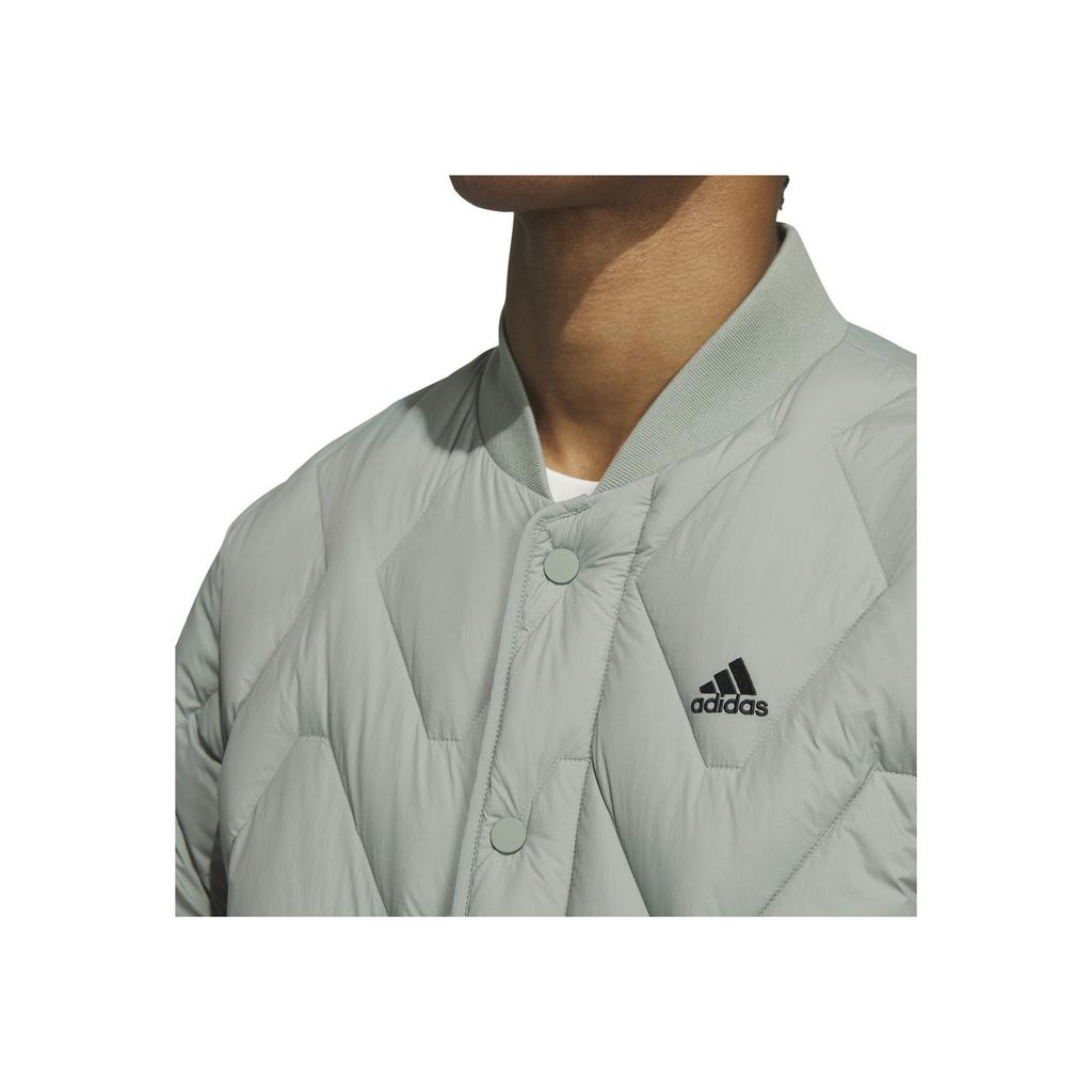 New Adidas Down Jackets Unisex Green Gray IW0776