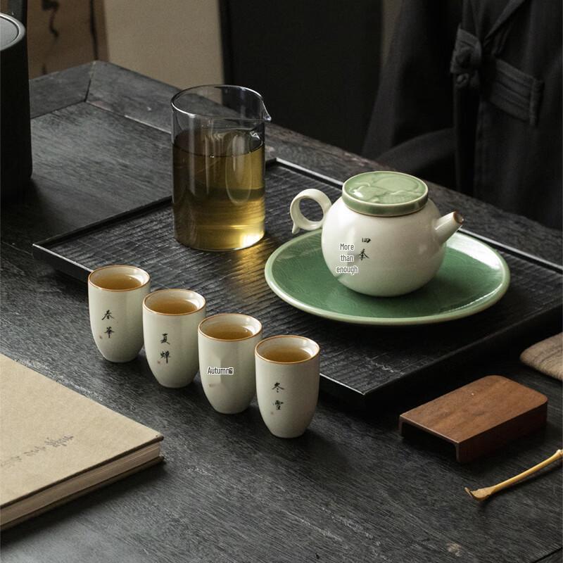 Zhi Zhe Jue Qi Four Seasons Abundant Ceramic Tea Set