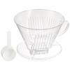 Kalita 3-hole Coffee Dripper with Fast Extraction Speed That Brings Out Only the Deliciousness Before Any Unpleasant Taste Comes out.For 7 To 12