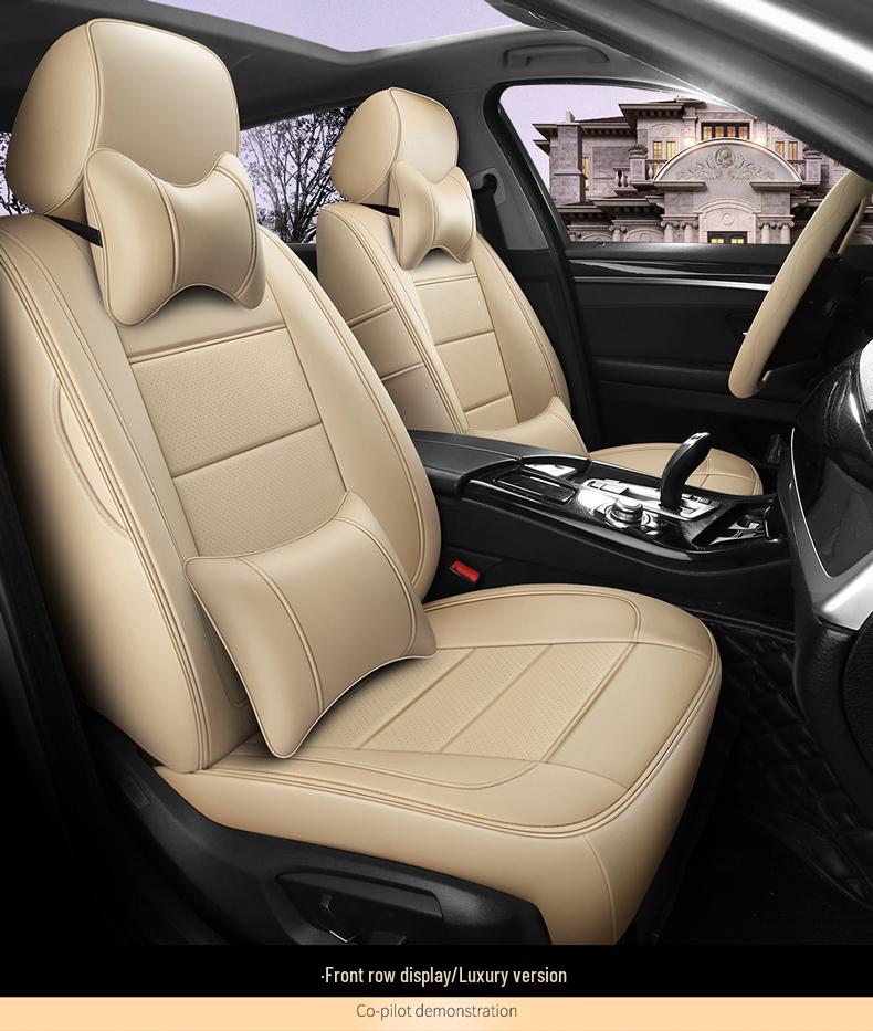 Custom-Made, All-Season, Thicker Car Seat Covers for New and Old Models, Full-Coverage