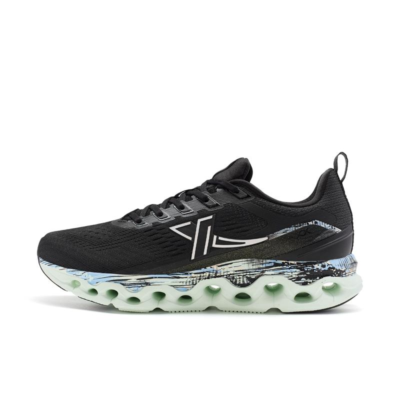 Xtep Shock Absorbing Rotation 11 Casual Comfortable Versatile Lightweight Low Top Running Shoes Women sneaker Black 976218110015-3