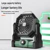 Yiluke Portable Camping Mist Fan with LED Light