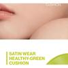 UNLEASHIA - Bundle: Satin Wear Healthy-Green Cushion Re-Feel Refill + Case Set - 5 Colors