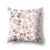Polyester Pillow Case Automobile Decoration Home Printed Pillow Case Waist Cushion Cover Car Cushion Head Cushion Cover