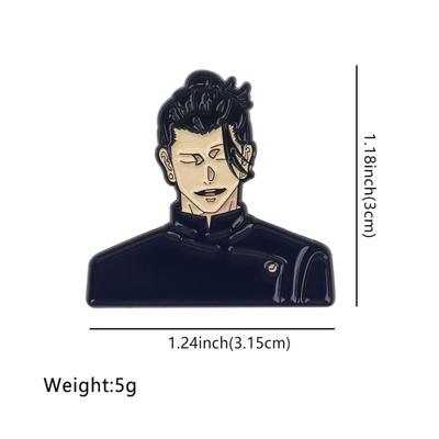 Kreative Brosche aus Legierung, modische Kragen-Brosche