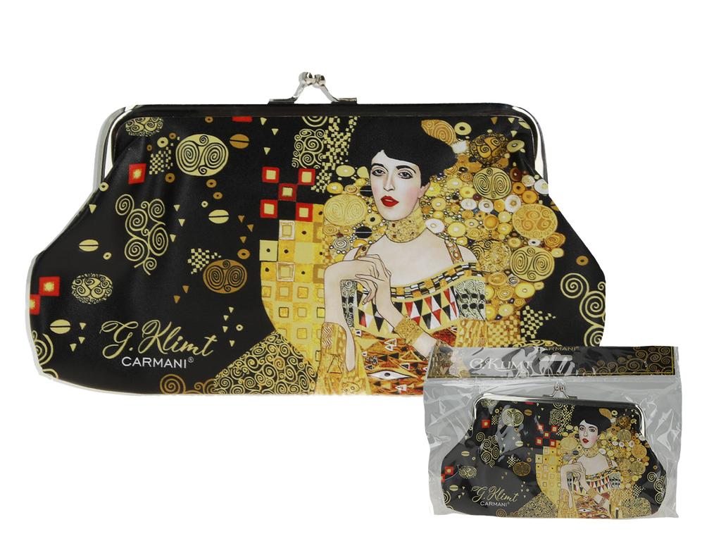 Portfelik Duży Na Monety Bilon Gustav Klimt Adela Carmani Na Prezent
