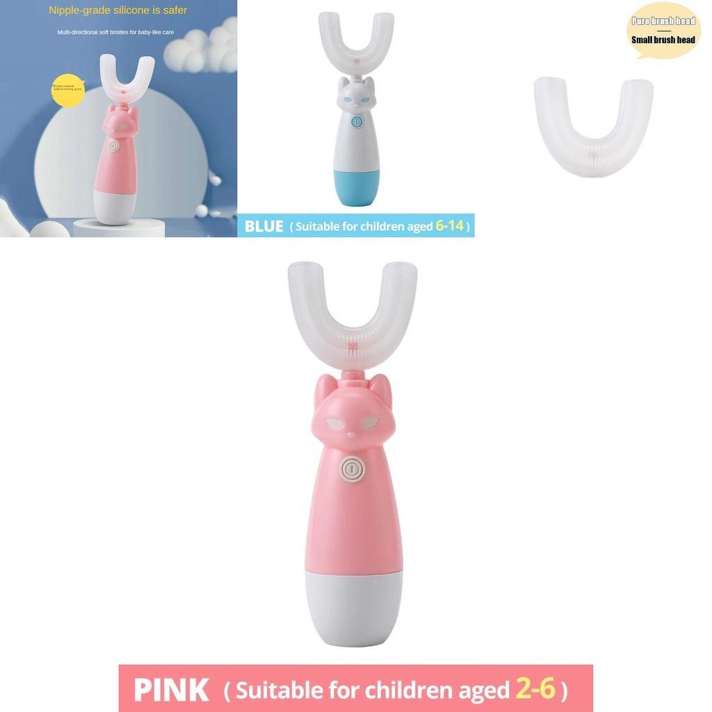 Durable Electric Toothbrush For Kids With Silicone Brush Head And Long Battery Life