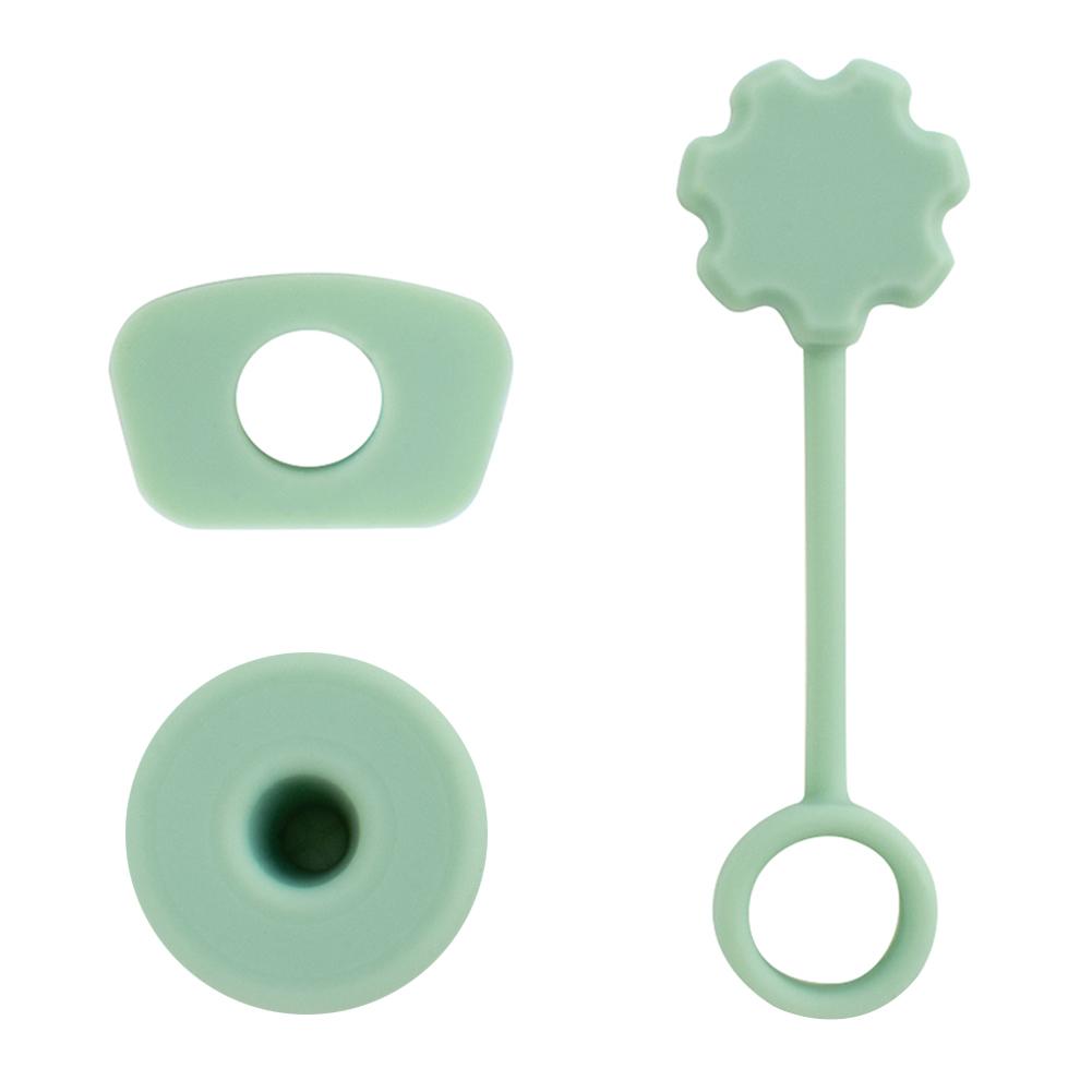 Silicone Spill Stopper Set Straw Cover Leak Stopper Anti Spill Stopper Set for Stanley 1.0/2.0 Tumbler Accessories