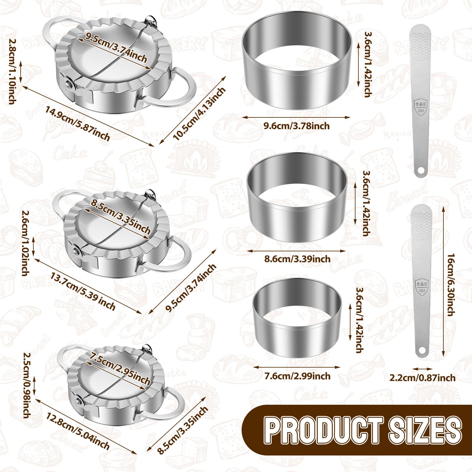 

Набор из 5 шт. Форма для равиоли, Пресс для равиоли на 12 ячеек с роликовым колесом, Деревянная скалка, Резак для пасты, Штамп, Форма для пельменей