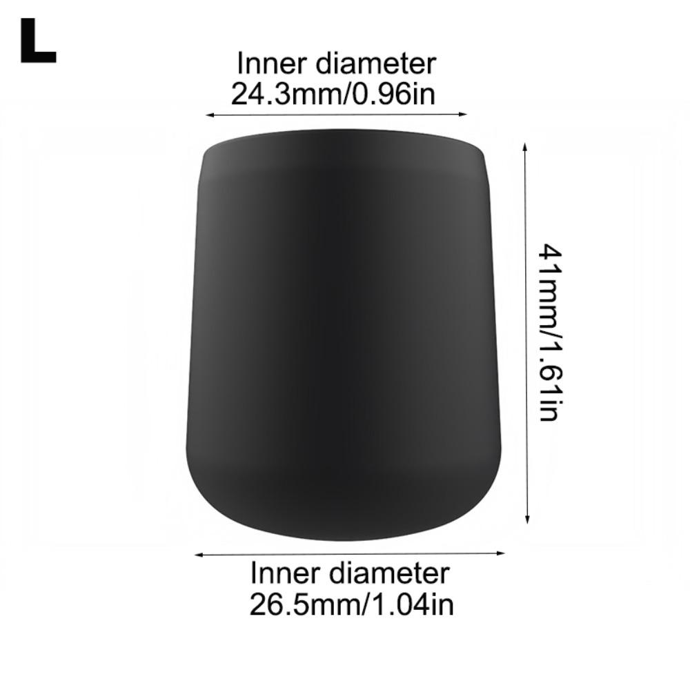 Multiple Colors Fishing Rod End Cap Silicone Rod Bottom Protector New Back Block