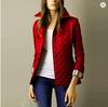 Spring Autumn Winter Women's Lapel Coats Casual Single Breasted Pocket Warm Outerwear Vintage Long Sleeved Slim Cotton Jackets