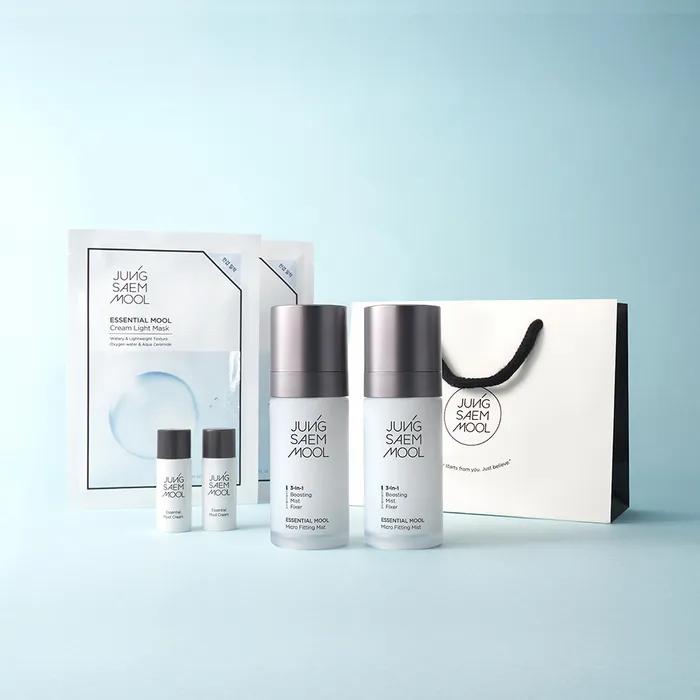 

Jeong Saem Mool Essential Water Micro Fitting Мист 55 мл Дуо (Водный крем Лайт 8 мл x 2 + Водная крем-маска Лайт 2 шт. бесплатно)