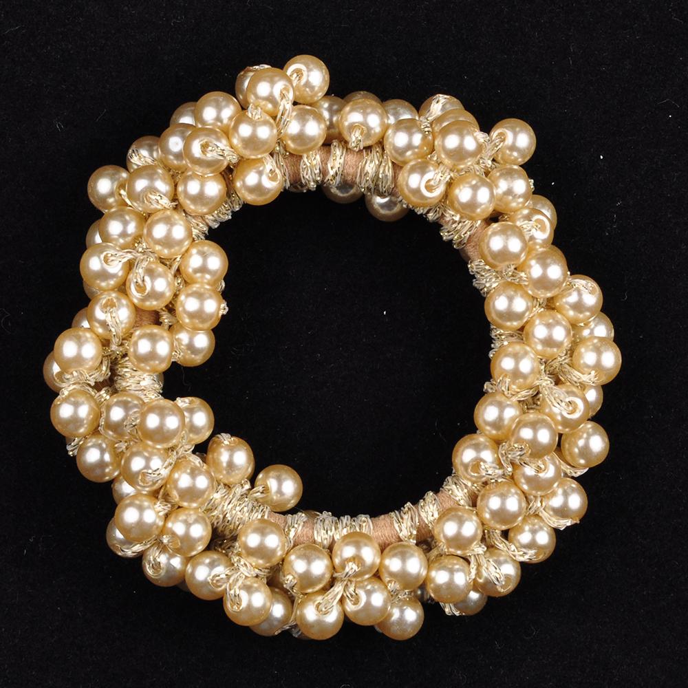New Girls Imitation Pearl Elastic Hair Rubber Bands Bracelet Ponytail Holder Hair Ties Bands Rope Fashion Women Hair Accessories