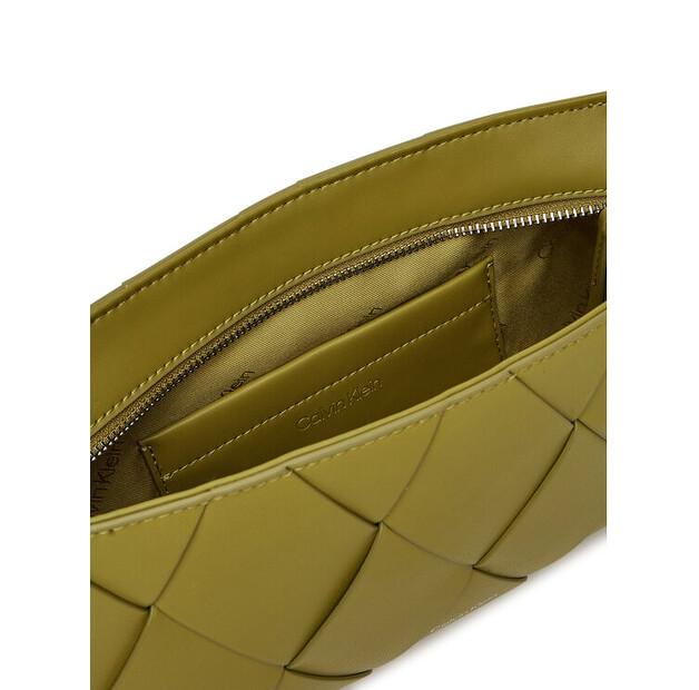 Сумка Calvin Klein Calvin Klein Ck Woven Elongated Shoulder Bag K60K612992 зелёный