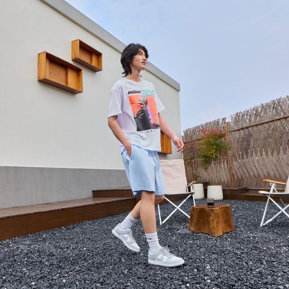 Nike Club Casual Shorts Men's Hydrogen Blue/White Moderate