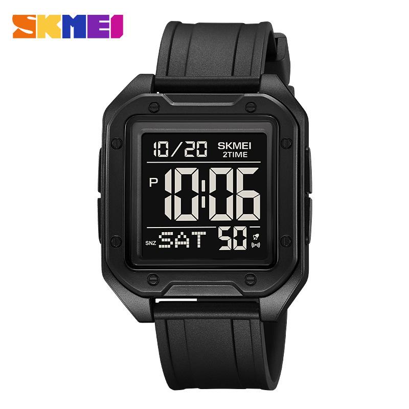 

Moment Beauty Fashion Многофункциональные мужские часы Светящиеся квадратные спортивные студенческие электронные часы