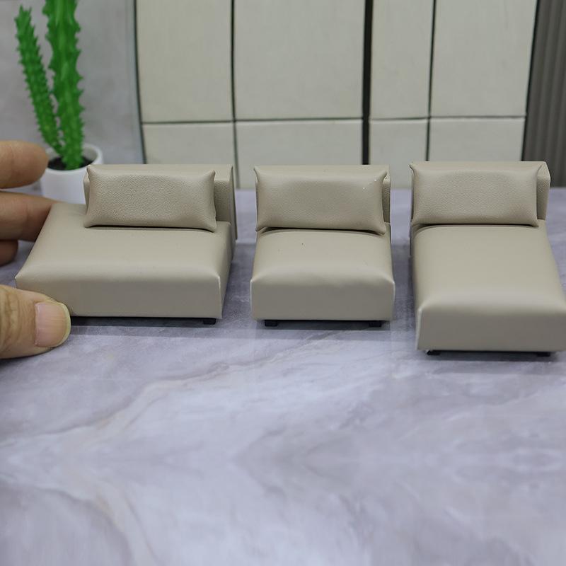 Dollhouse Simulation Sofa Model Dollhouse Miniature Furniture Decoration Dolls House Living Room Accessories Pretend Play Toys