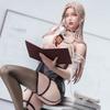 Beautiful Girl Private Secretary Figure Second Play Animation Two-dimensional Doll Sexy Bunny Desktop Chassis Ornament