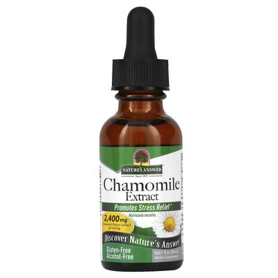 Chamomile Extract, Alcohol Free, 2,400Mg, 30Ml(1Fl Oz)