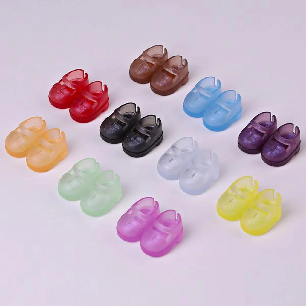 Mini Labubu Doll Shoes for 10cm Labubu 4.0 The Monsters Pin for Love Series Doll Clothes Accessories Plush Doll's Clothing Gift