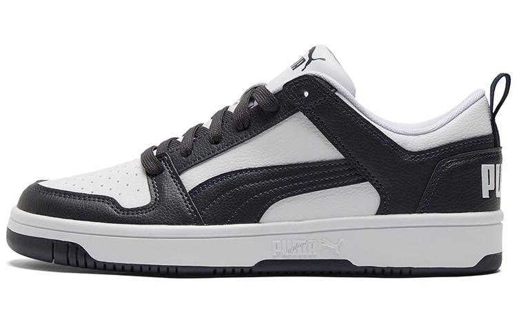 PUMA Unisex Rebound Sneakers White/Blue 369866-17 36