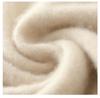 Men's 100% Wool Half-High Neck Sweater - Versatile Natural Fiber Knitwear for Autumn/Winter
