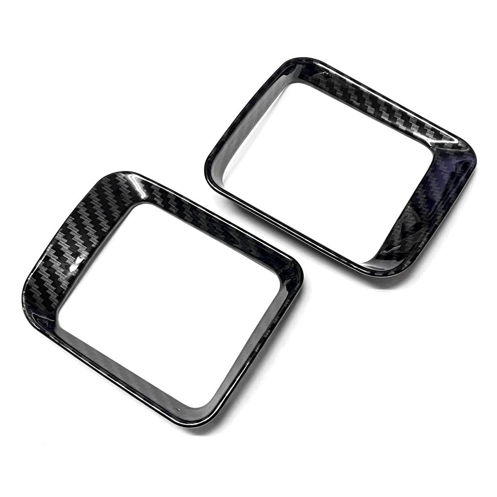 CGP Carbon Fiber Garnish Set of 3 for Atrai and Hijet Cargo S700V/S710V, Drink Holder/Air Conditioner Outlet, Upper and Lower Parts, D460-1D2D6D-SET3