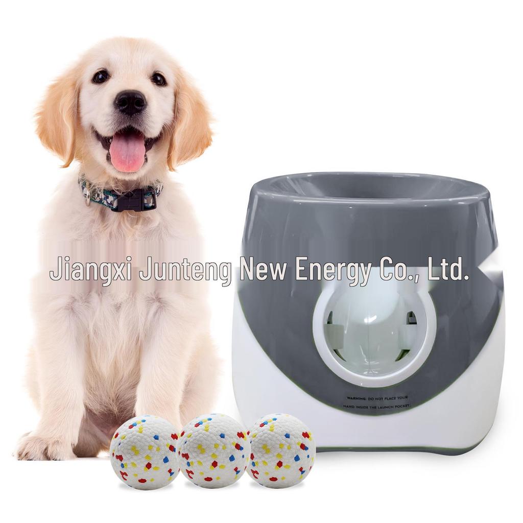 2025 Automatic Tennis Ball Launcher for Dogs - Outdoor Pet Toy