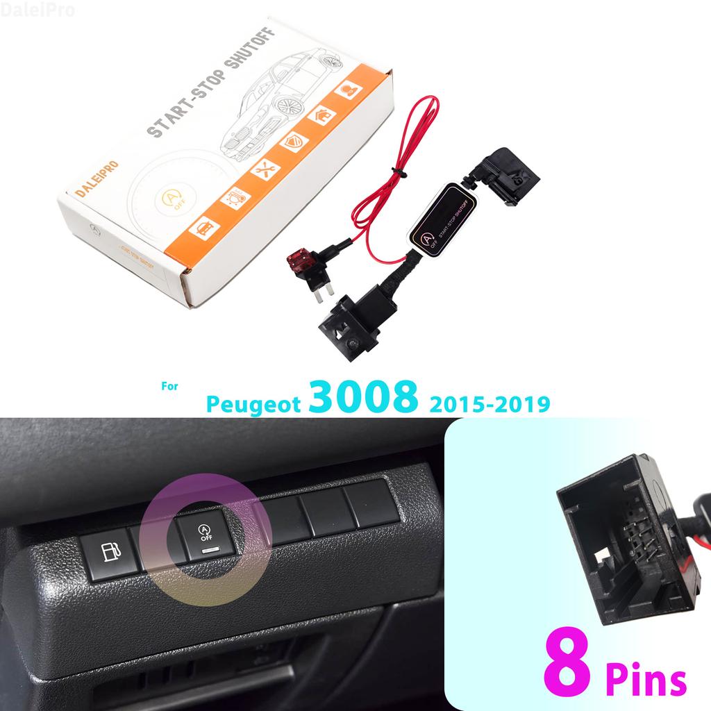 Für Peugeot 3008 2015 2016 2017-2019 Automatisches Start-Stopp-System Deaktivierung Smart Shut Down Auto Start Stop Eliminator