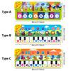 Dansmat Piano Voor Kinderen 80*30Cm Muzikale Speelmat Met Demo Liedjes Peuters Vloer Keyboard Muzikaal Tapijt Meisje Jongen Verjaardagscadeaus