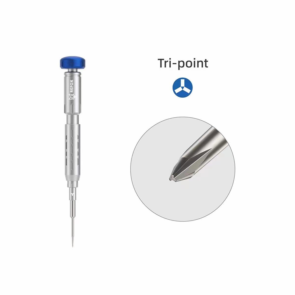 

REFOX Rice 2D Screwdriver/5 in 1 Screwdriver/Aluminum Alloy/Smooth Bearing/Mobile Screwdriver Base /Magnetic Screwdriver