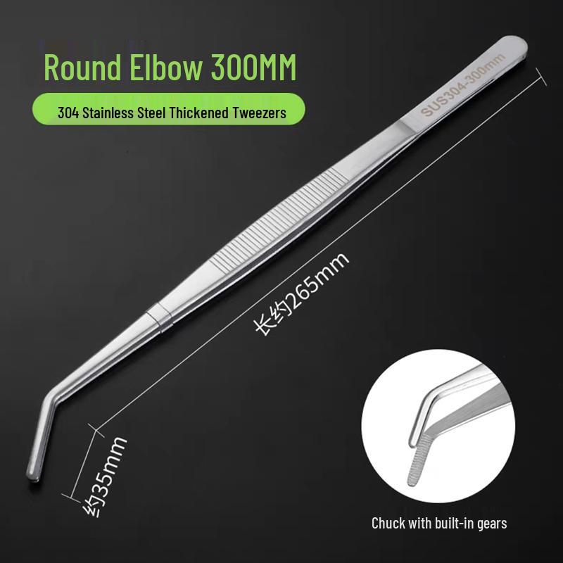 Stainless Steel Gardening Tweezers for Picking, Feeding, and Plant Care