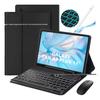 Samsung Galaxy A9+ Tablet Case with Spanish Backlit Bluetooth Keyboard 11"
