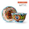 European-style Creative Hand-painted Ceramic Tableware Irregular Western Food Plate Fashion Household Plate Bowl Set Steak Plate